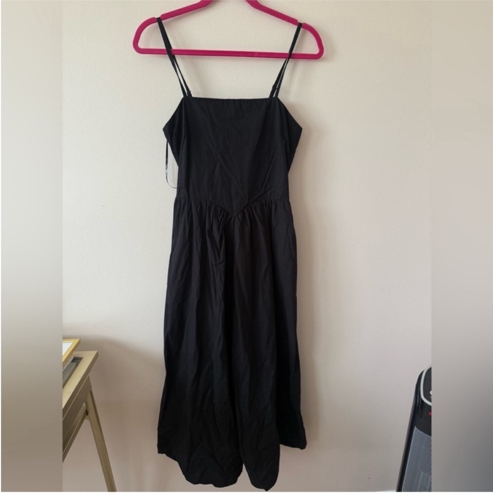Black Spaghetti Strap Maxi Dress size Medium